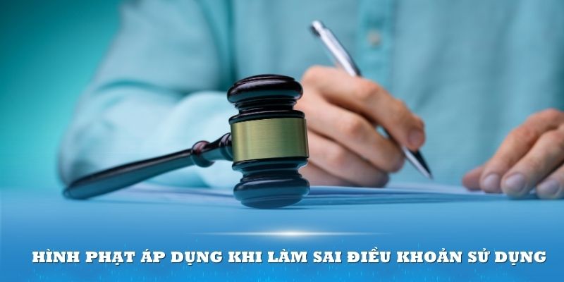 Các hình phạt áp dụng khi làm sai điều khoản sử dụng VZ99